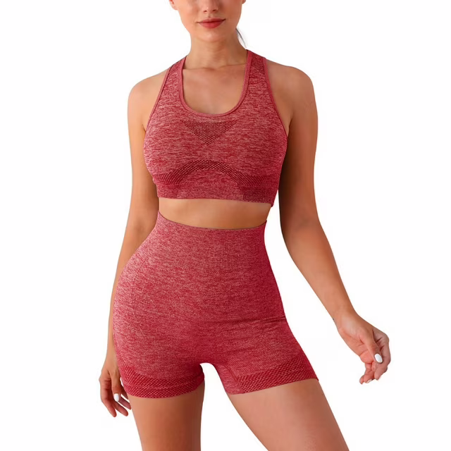 Conjunto desportivo para mulher - rosa